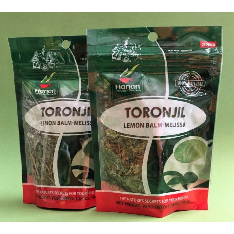 Hanan Toronjil Hierba Te (Lemon Balm Herbs Tea) 2 Bags