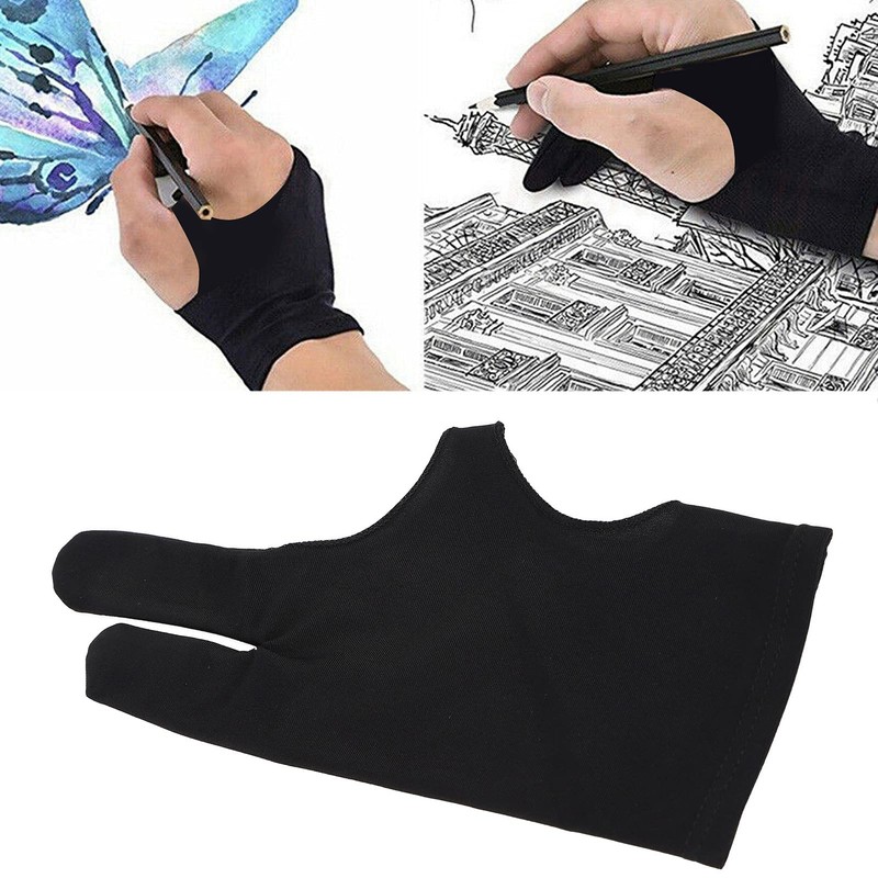 Generic Drawing Glove, Artist Glove Art Glove 2‑Finger Anti Mistouch