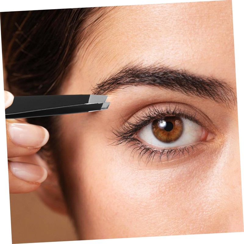 COLLBATH Complete Eyebrow Tweezers Set Ingrown Hair Tweezer for Crafting