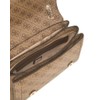 GUESS Noelle II Convertible Xbody Flap Bag Latte Logo /