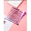 KPENTRA 10pcs Purple Glitter Makeup Brush Set – Where Sparkle