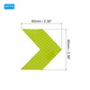 PATIKIL Reflective Stickers, 30 Pcs Safety High Visibility Reflective Sticker