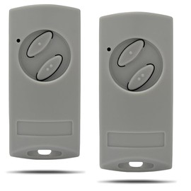 Garage Door Hand Transmitter Compatible Remote Control for Ecostar RSE2 RSC2 RSZ1 for Liftronic 500 700 800 Portronic D5000 D2500 S4000 433.92MHz Rolling Code 2 Pieces