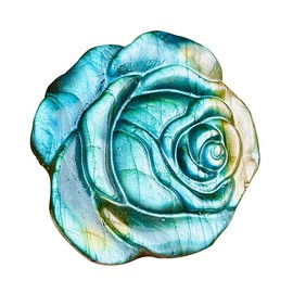 Natural Labradorite Hand Carved The Roses Quartz Crystal Healing Stones Decor Gifts Natural Stones and Minerals