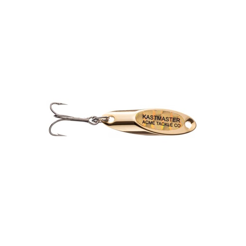 Acme Tackle SW11T/GG Kastmaster with Flash Tape Gold Gold, 1/2