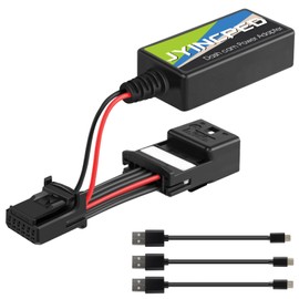 Dash Cam Power Adapter for Toyota Tacoma 15-23/ Highlander 15-16/ Sienna 16-20/ Tundra 18-21/Select Honda Ridgeline, Dash Cam Adapter (12-Pin Type A) Connects to Rearview Mirror,USB Power,Easy Install