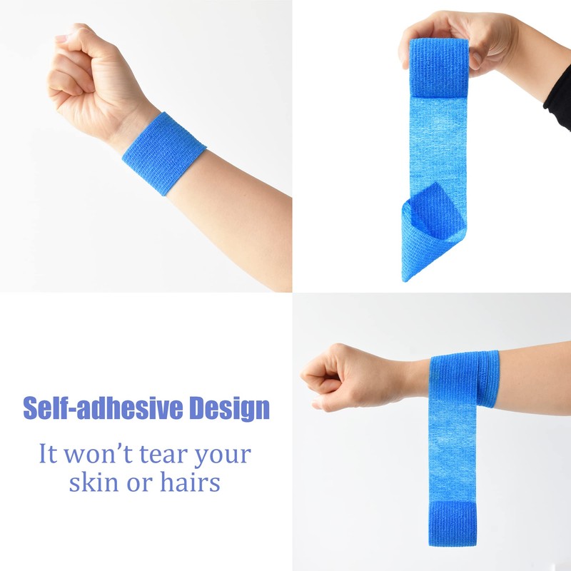 Gondiane 9 Pack 2" x 5 Yards Self Adhesive Bandage