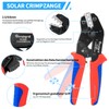 Solar Crimping Tool Set 2.5/4/6 mm² (AWG 13-10) PV Cable,
