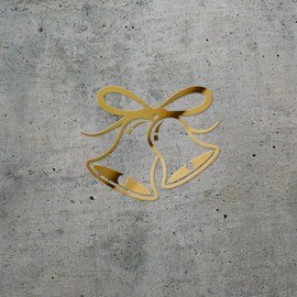 Decal Stickers of Wedding (Metallic Gold) (Set of 2) Premium Waterproof Vinyl Decal Stickers for Laptop Smartphone Car Dirt Bike Wall Room Mason Jar Bathtub Door - BICVER1c44801GOW19Y24