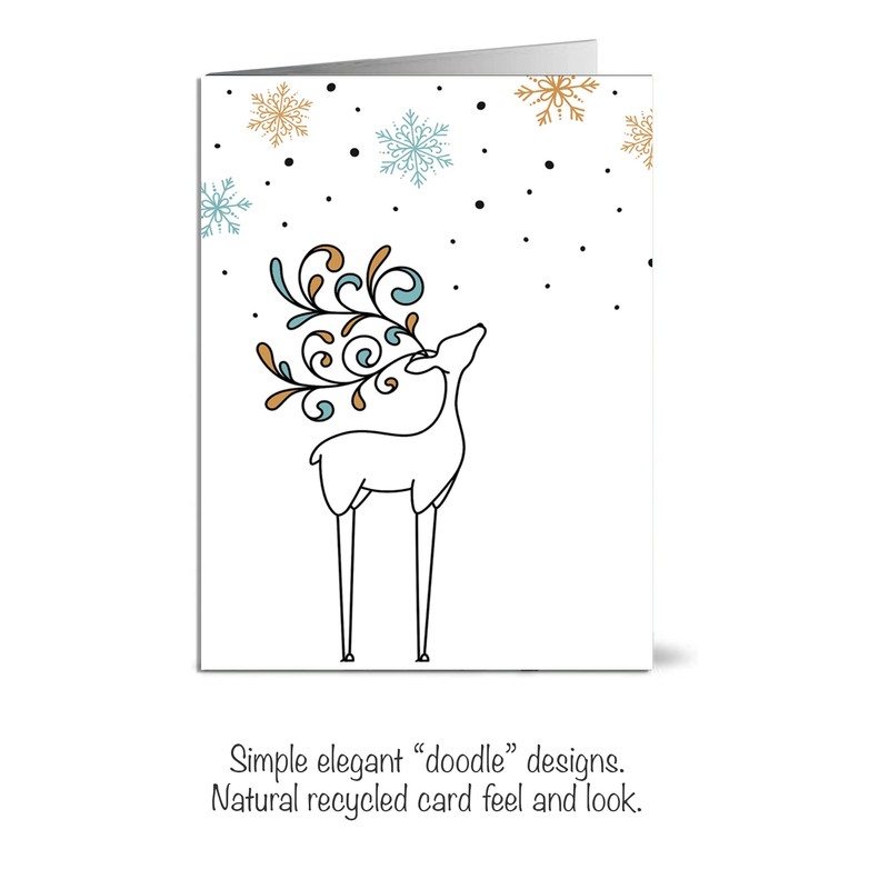 36 Eco-Friendly Recycled Cardboard Christmas Cards