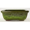 Yubonzai Rectangular Shohin Bonsai, Succulent Pot 6"x 4.5"x 2.25" w