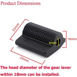 Focenat 5 Piezas Accesorios de Cambio de Marchas de Motocicleta para Zapatos, Accesorios Para Motocicleta, Moto Protector de Botas de Goma de Motocicleta Antideslizantes con Correa para Zapatos
