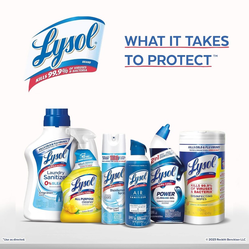 Lysol Click Gel Automatic Toilet Bowl Cleaner, Toilet Gel Stamp,