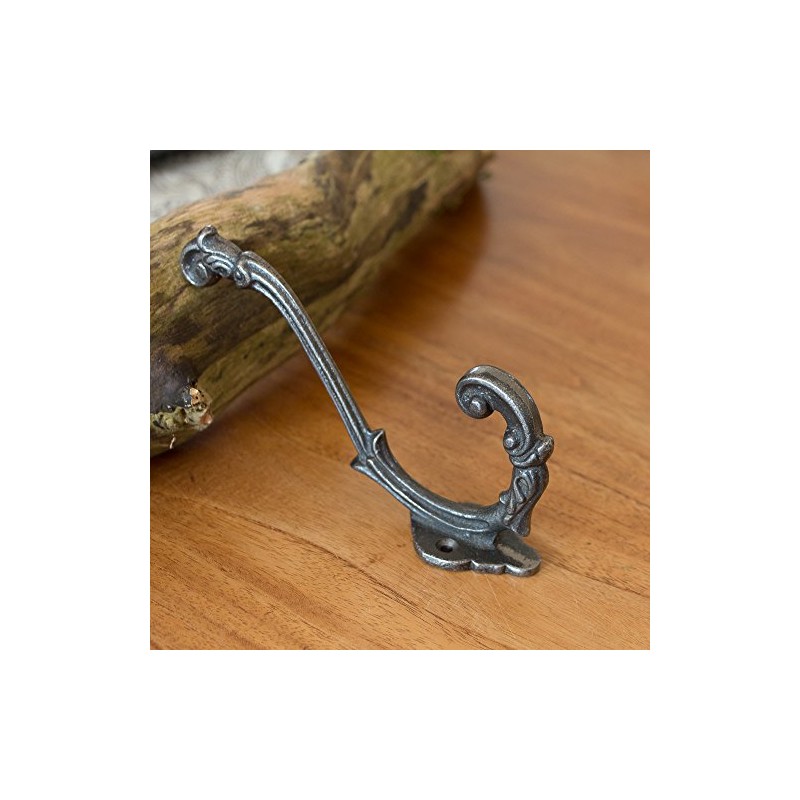 Antikas Vintage Coat Hook | Handmade Iron | 17 x