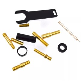 VMS Racing Blue and Black Bullet Antenna for Jeep Wrangler and Gladiator