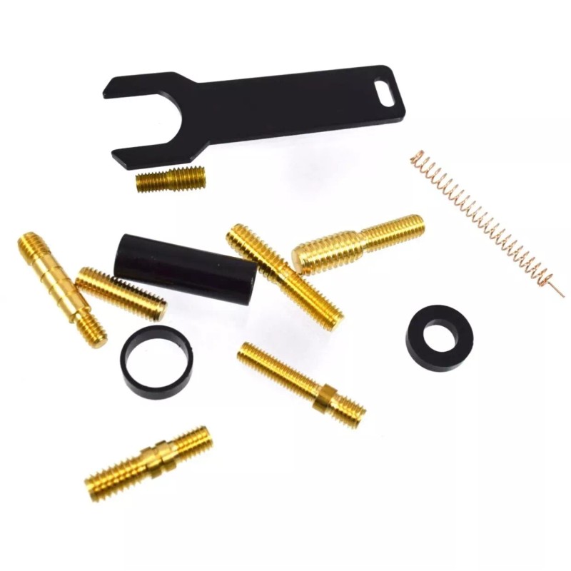 VMS Racing Blue and Black Bullet Antenna for Jeep Wrangler