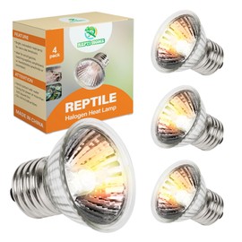 REPTI HOME Reptile Heat Lamp, UVA UVB Heat Lamp Bulbs, E26 Turtle Heat Lamp Blubs 25W 4Pack, Basking Light for Bearded Dragon, Lizard, Snake and Frog
