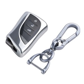 Seiwa IMP146 LEXUS Car Key Cover, For Lexus Car Type, Metal Silver