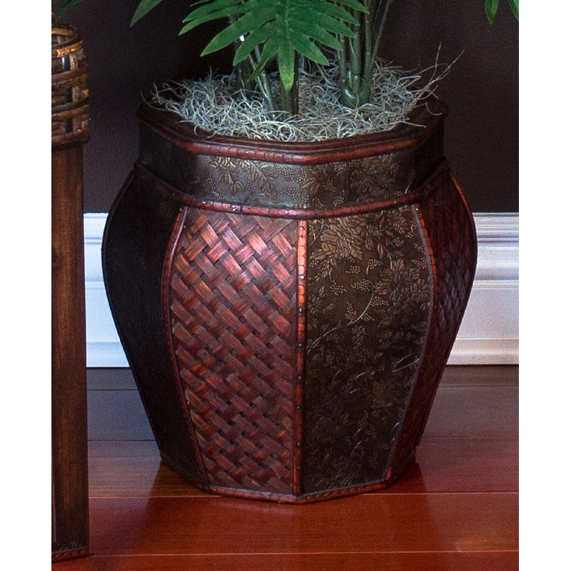 Nearly Natural Areca Palm with Vase Silk Plant, 38" x