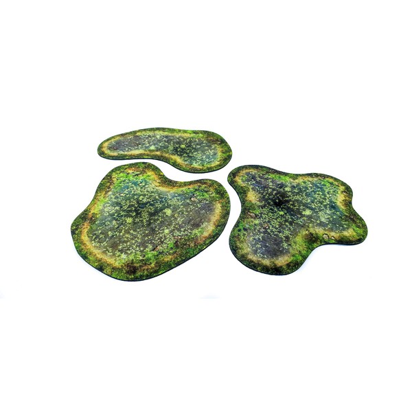 PLAYMATS 2D Terrain - Swamp for Warmachine & Hordes, Age