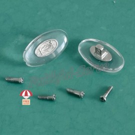 Small Size Screw-in Nose Pads & Screw Replace For Car tier Eyeglasses Sunglasses