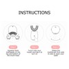 UShaped Electric Toothbrush Vibration Rechargeable Tooth Cleaning Whole Mouth Toothbrush