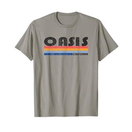 Vintage 70s 80s Style Oasis, CA T-Shirt