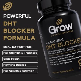 So Journey DHT BLOCKER Hair Growth Supplement (90 Capsules) by Grow Vitamin