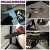 Titanium Pry Bar EDC Pry Tool with Bottle Opener and