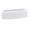Healvian Transparent Lid Sterilizer Box for Nail Art Tools Durable