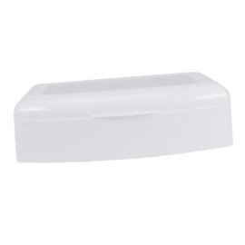 Healvian Transparent Lid Sterilizer Box for Nail Art Tools Durable Cleaning Case for Home and Salon Use Lightweight and Convenient Sterilization