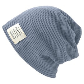 Big Watch P-19 Men's Knit Hat, Knit Hat, Thermal Knit Cap, Navy/Black, L, XL, Large Size, navy/black