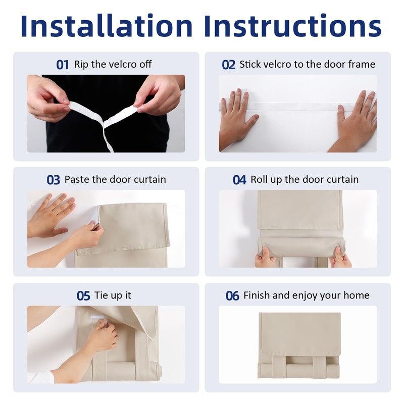 BETTELOOM Blackout & Lockdown Classroom Door Curtain - Small Solid