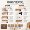 16 Inch Acacia Wood Magnetic Knife Holder for Wall, Strong