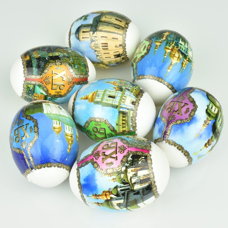 Diximus Thermo Heat Shrink Sleeve Decoration Easter Egg Wraps Pysanka