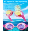 Hurdilen Kids Swim Goggles, Anti-fog and UV Protection with Swimming