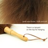 iHUFeather Lambs Wool Duster for Cleaning Window Blinds Computer Furniture
