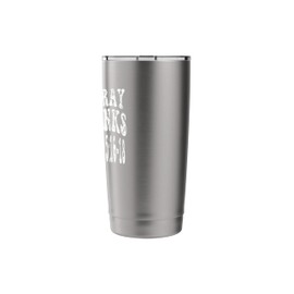 Retro Groovy Faith 1 Thes 5 16 Rejoice Pray Give Thanks Chri Stainless Steel Insulated Tumbler