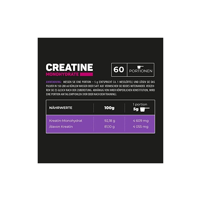 Endorfina.shop Creatine Monohydrate Training Supplement Stimulates Muscle Building, Protein Synthesis,
