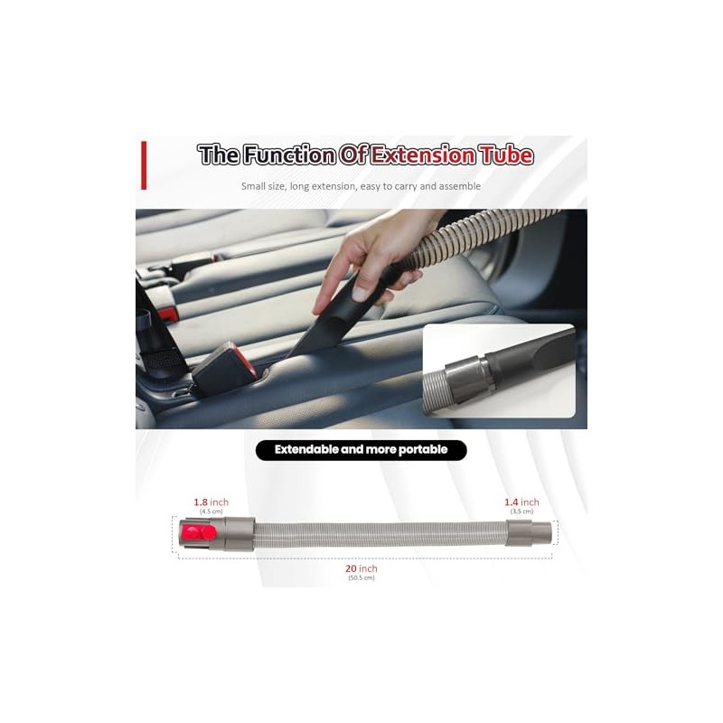 Attachments Kit for Dyson V7 V8 V10 V11 V15 Cordless
