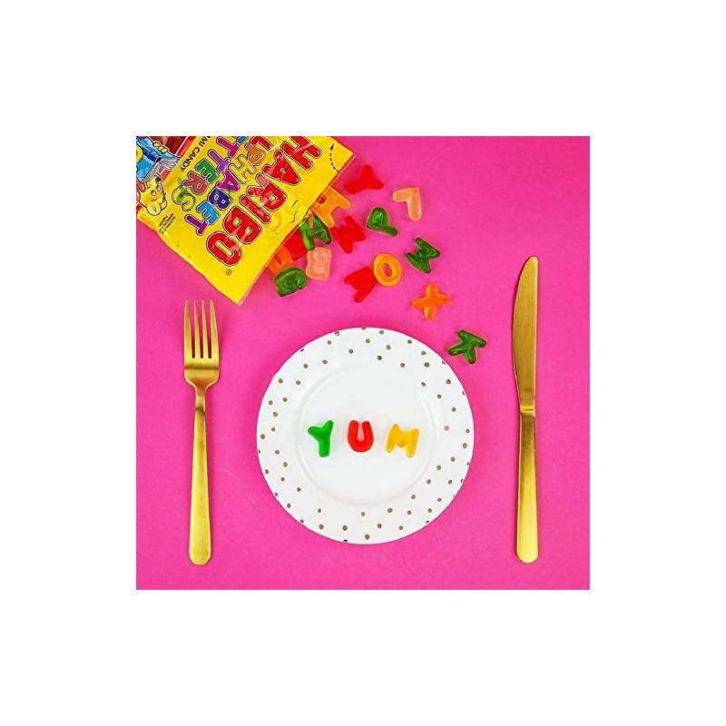 HARIBO Gummi Candy, Alphabet Letters, 5 oz. Bag