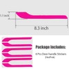 Yeapop 6 Pcs of Door Handle Stickers Compatible with Model