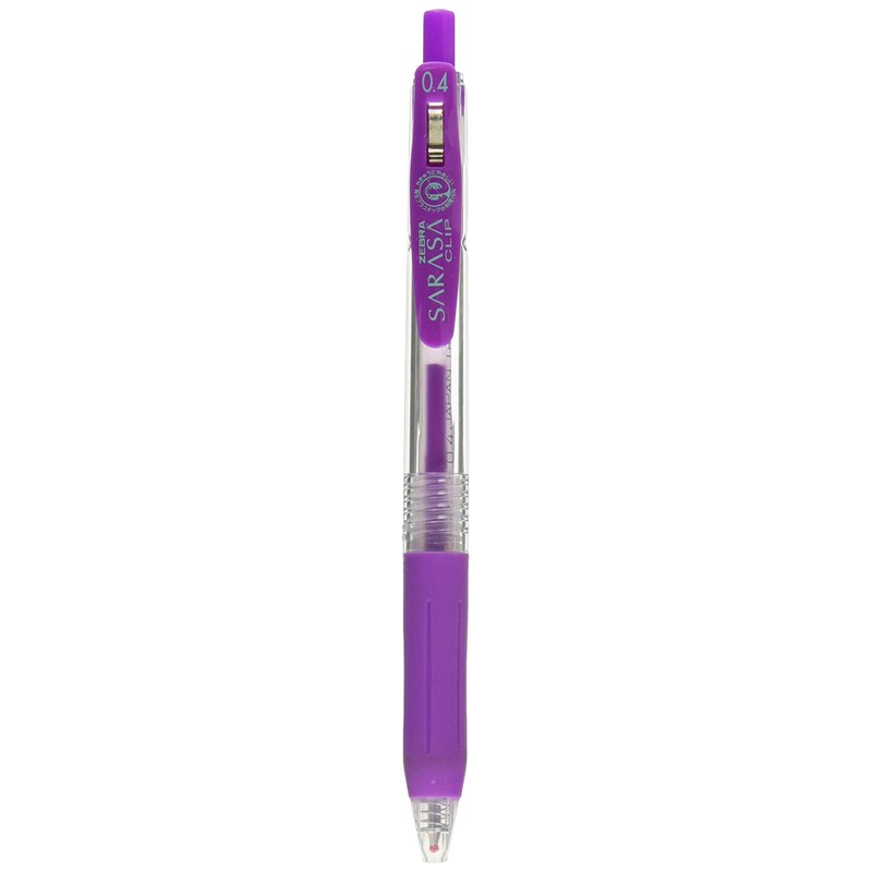 Zebra Sarasa Clip 0.4mm JJS15-PU (Purple)