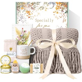 Birthday Gifts for Women Self Care Spa Gift Baskets for Women, Get Well Soon Gift Baskets Thinking of You Relaxation Stress Relief Care Package