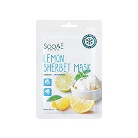Soo'AE Lemon Sherbet Mask, Cooling & Refreshing, 1 Count