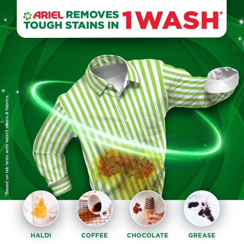 Ariel Complete Detergent Washing Powder - 500 g - India