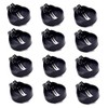 LampVPath (Pack of 12 CR2032 Battery Holder, Coin Cell Button