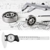 Kadimendium Plastic Dial Vernier Caliper, High Precision Measuring Tool, 0-150mm,