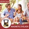 Magnetic Eyelashes Kit with Glue-free Applicator Tool, Magnetic Eyelash Clip,