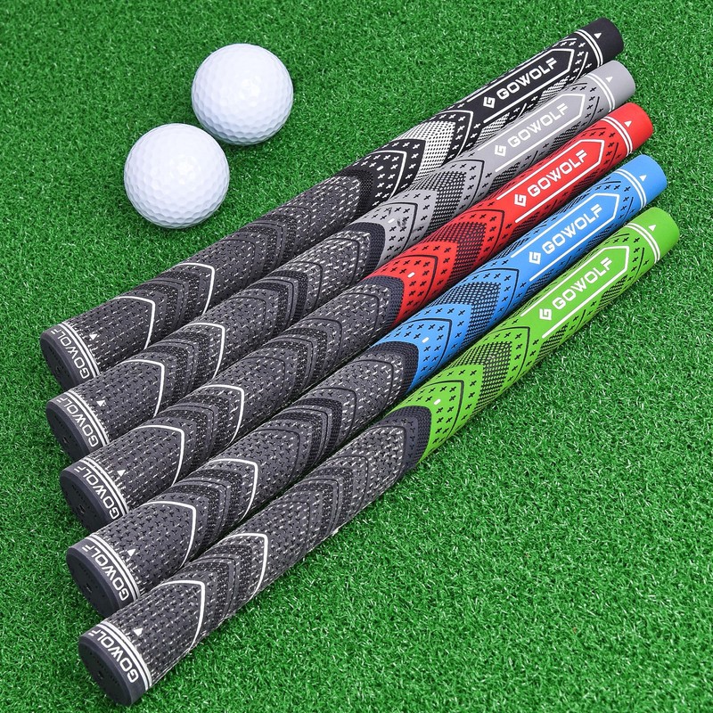 Gowolf Golf Grips Cord Rubber Multi-compound Golf Driver Irons Club